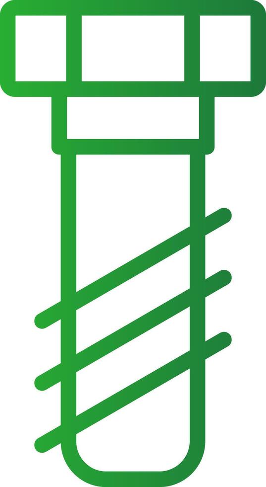 conception d'icône créative de boulon vecteur