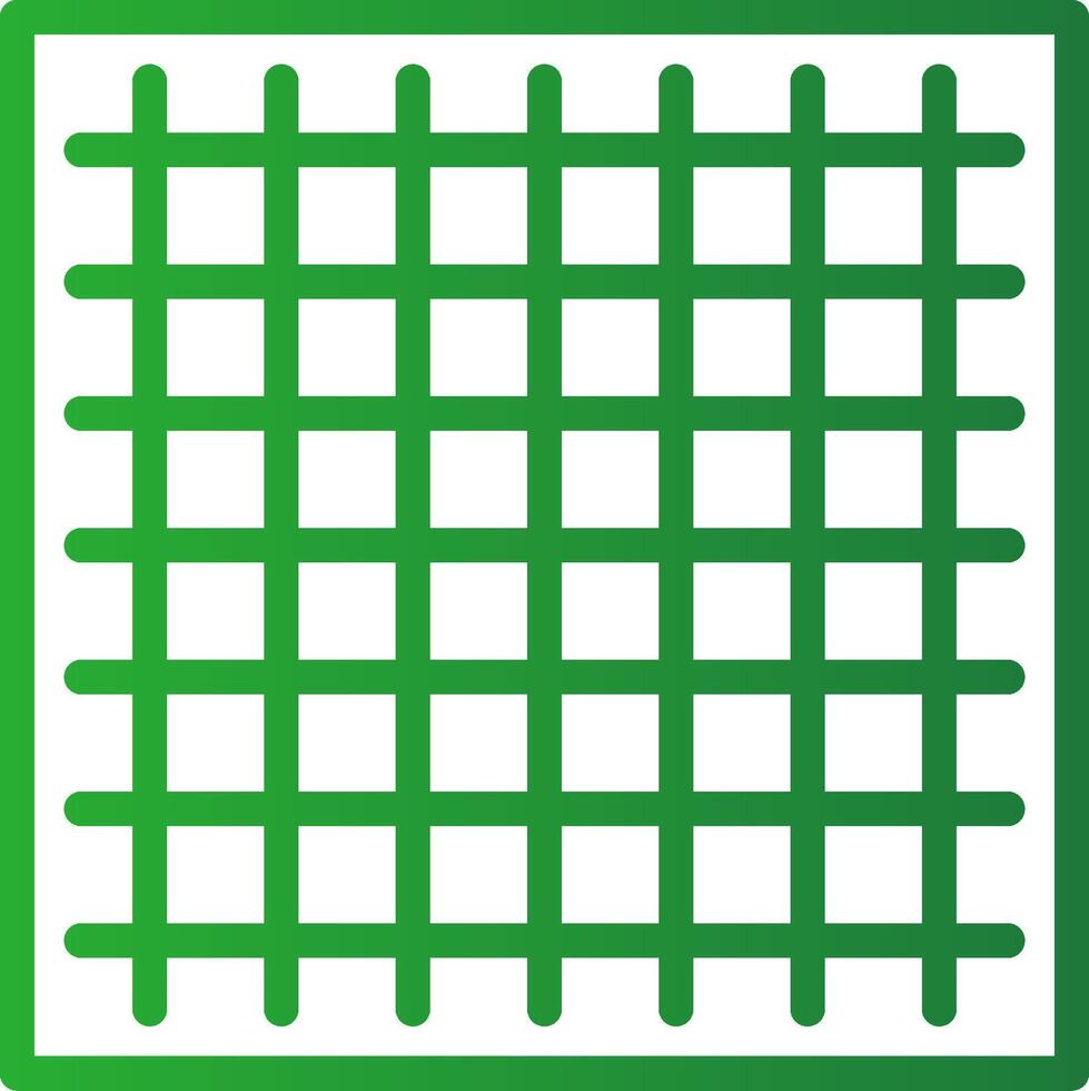 conception d'icône créative de grille vecteur