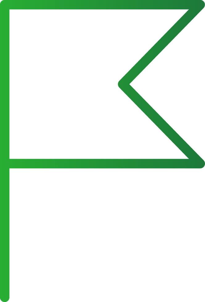 conception d'icône créative de drapeau vecteur