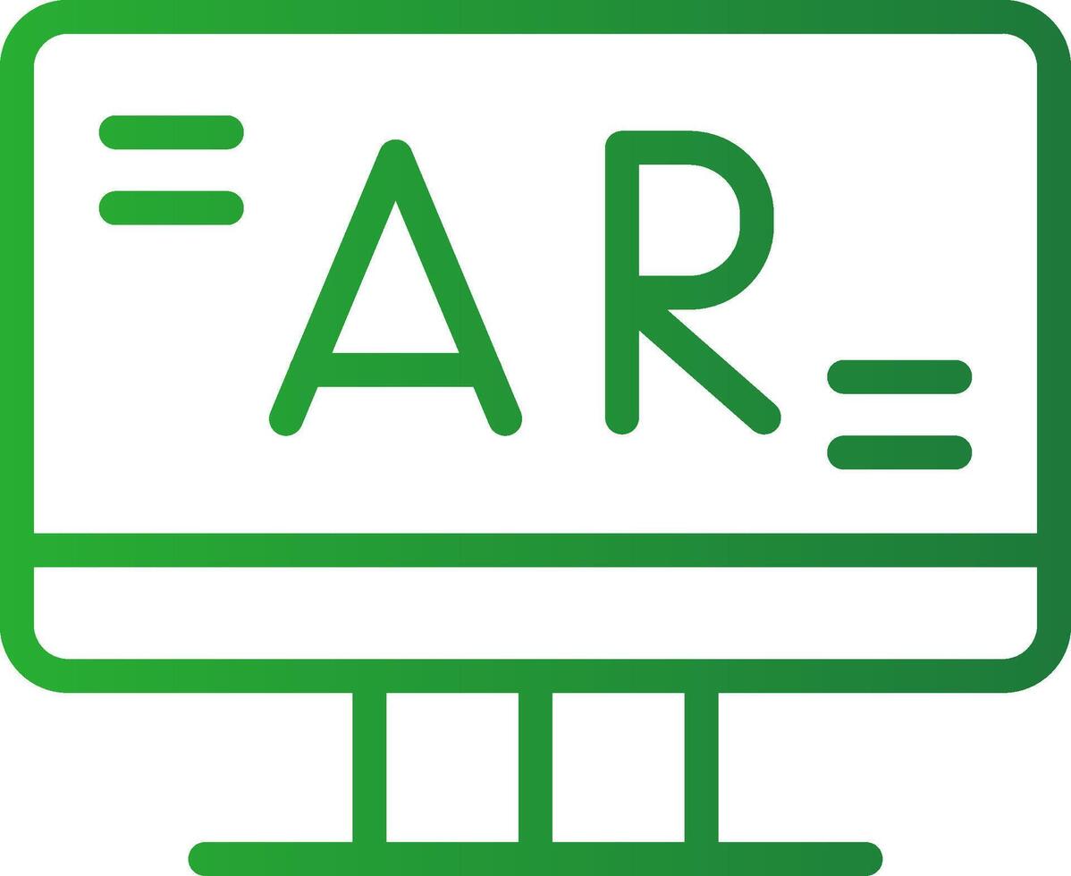 conception d'icône créative d'écran vecteur