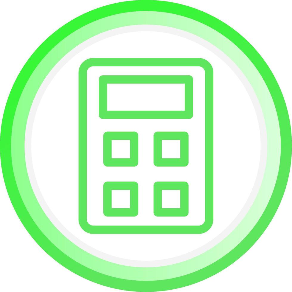 conception d'icône créative calculatrice vecteur