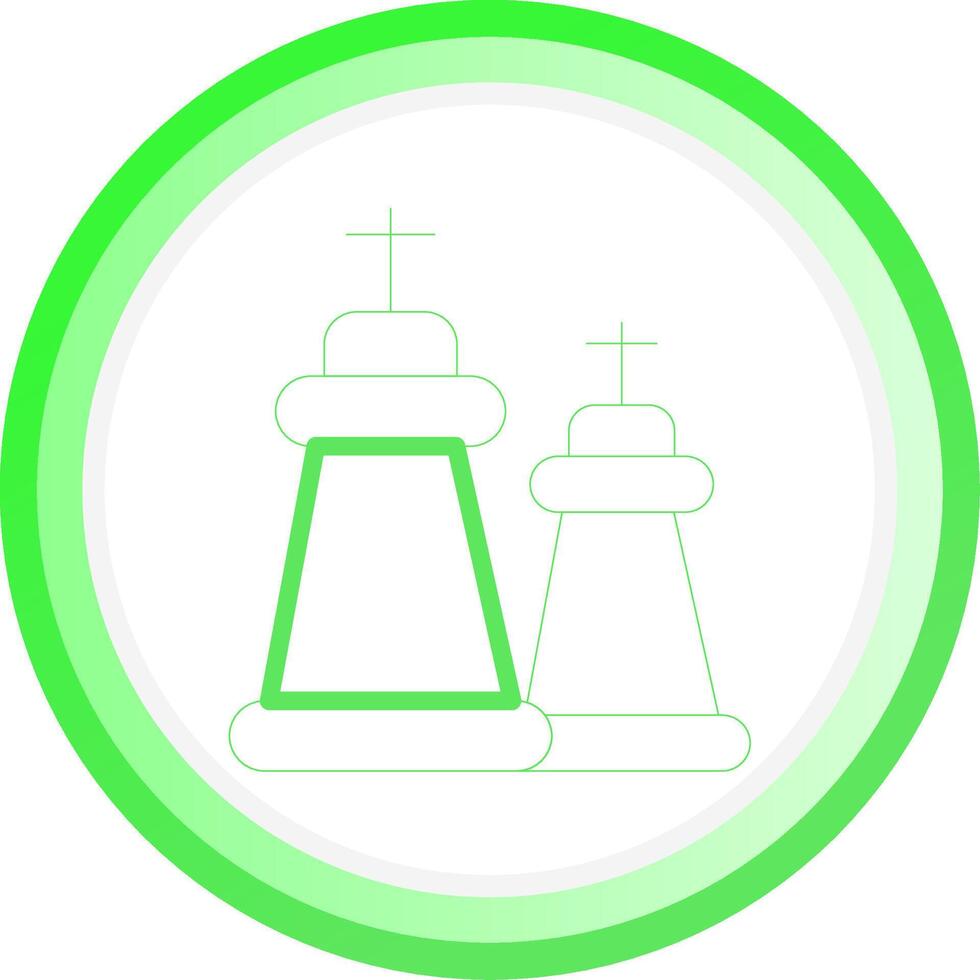 conception d'icône créative d'échecs vecteur