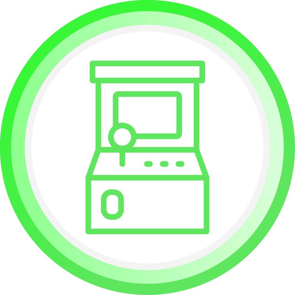 ligne vert cercle pente conception vecteur