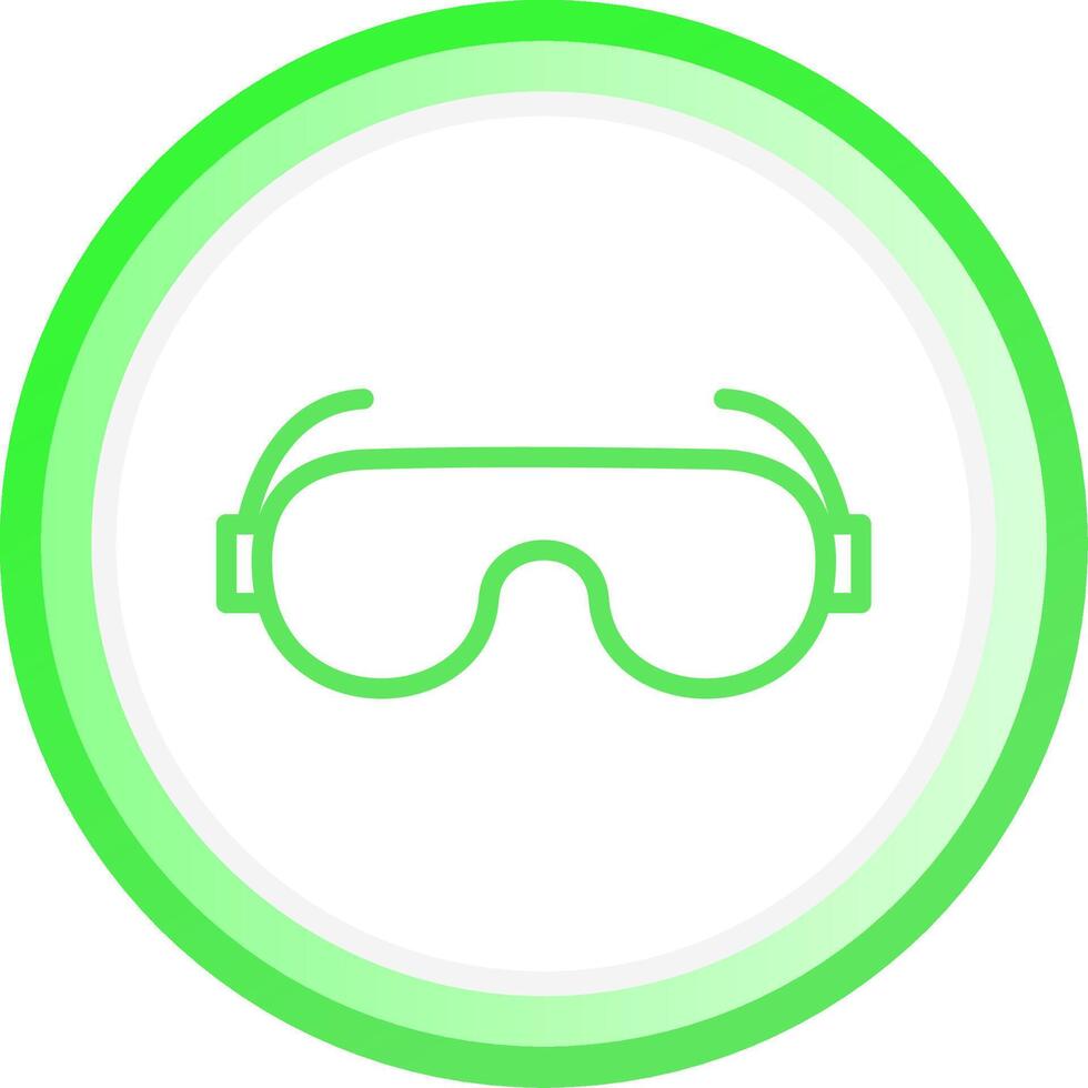 laboratoire des lunettes de protection Créatif icône conception vecteur