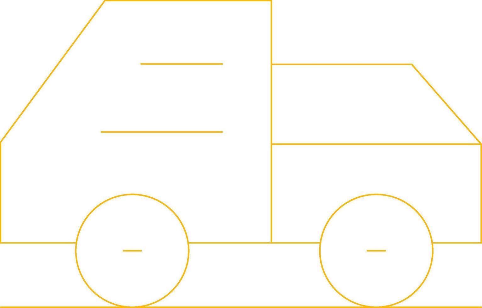 des ordures un camion Créatif icône conception vecteur