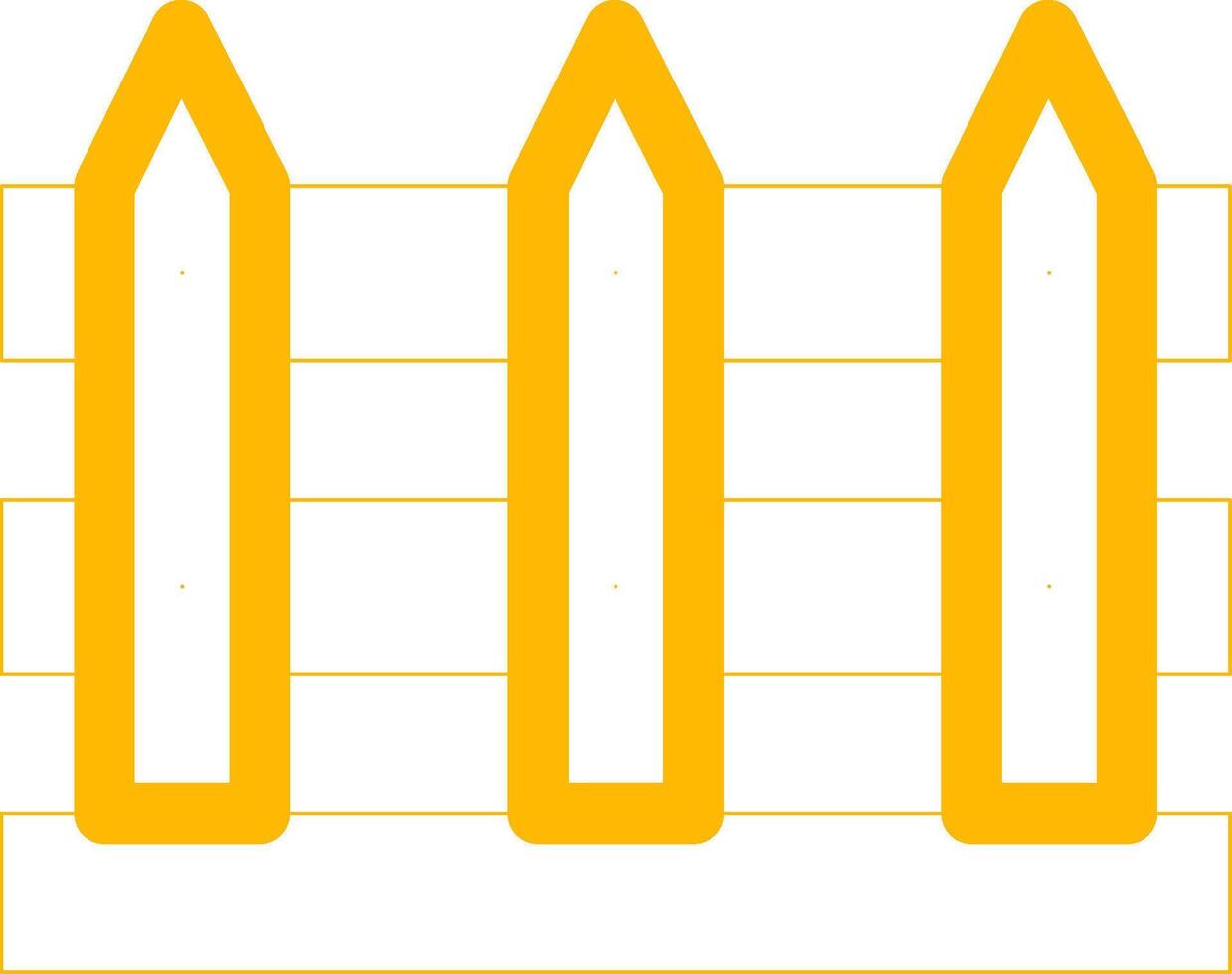 ligne Jaune pente conception vecteur