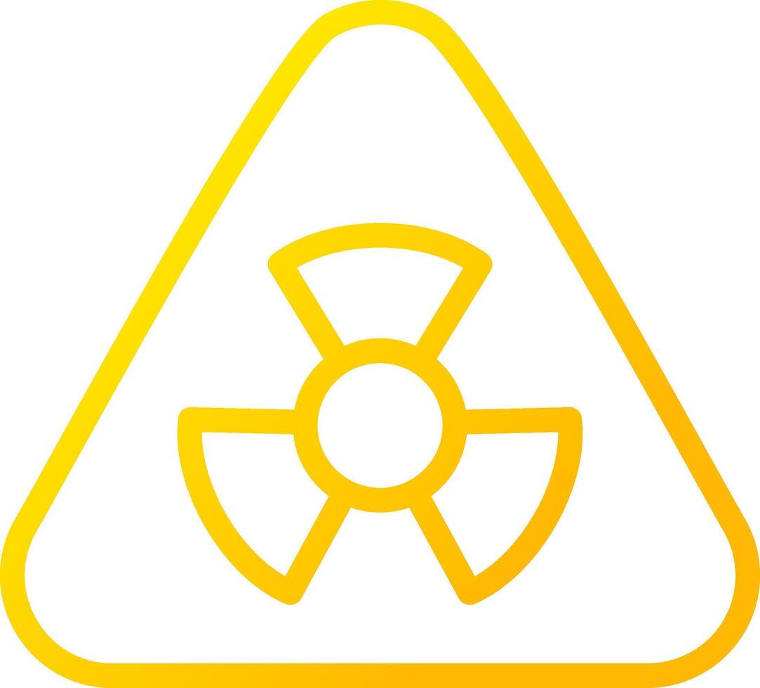 conception d'icône créative de rayonnement vecteur