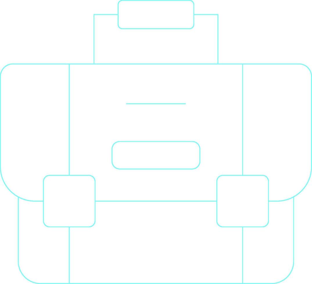 conception d'icône créative porte-documents vecteur