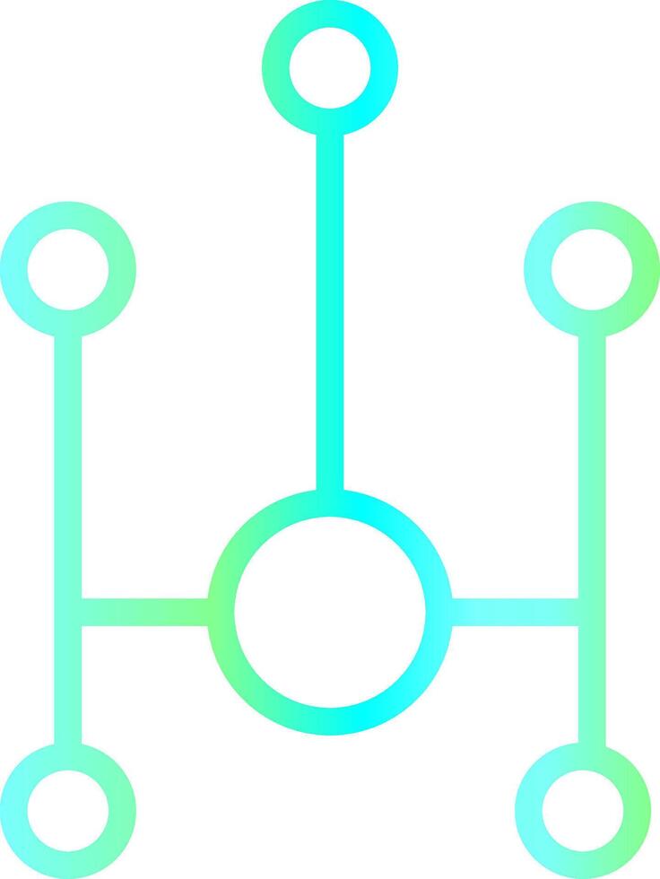 conception d'icônes créatives de lien vecteur