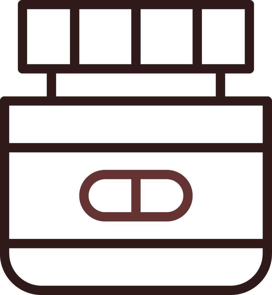 conception d'icônes créatives de médecine vecteur