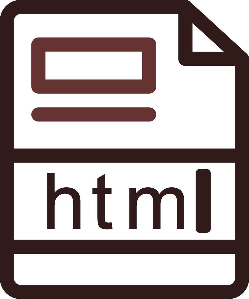 html Créatif icône conception vecteur