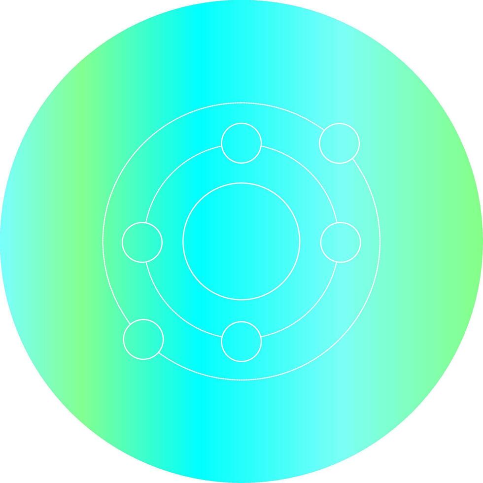 conception d'icône créative planète vecteur