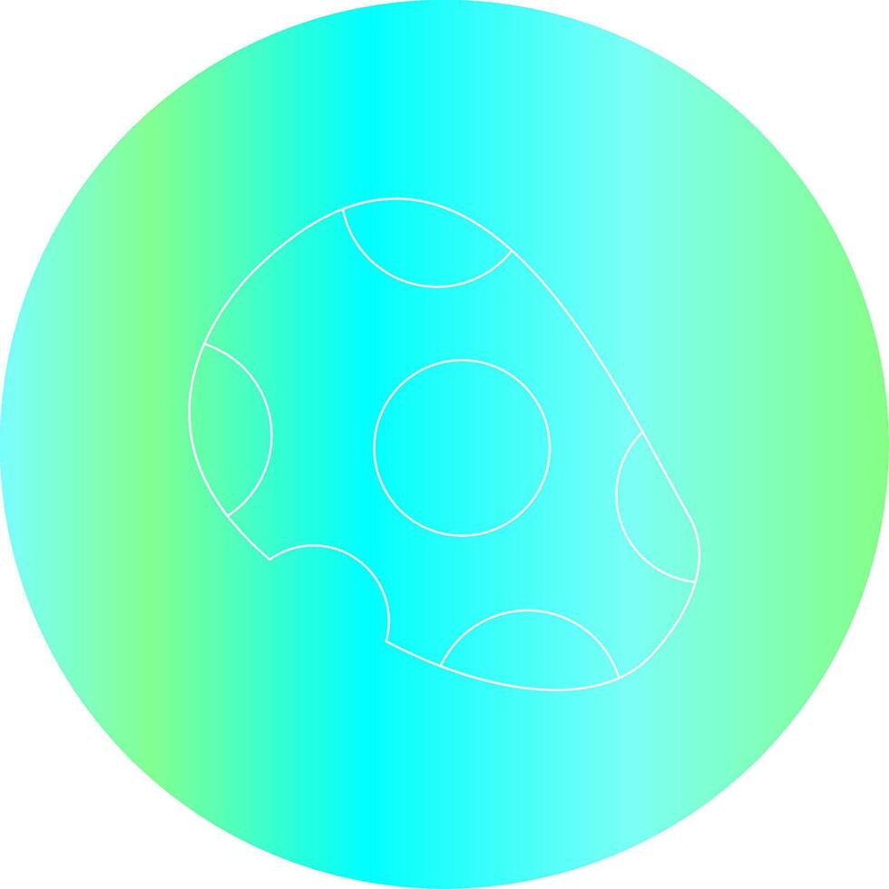 astéroïde Créatif icône conception vecteur