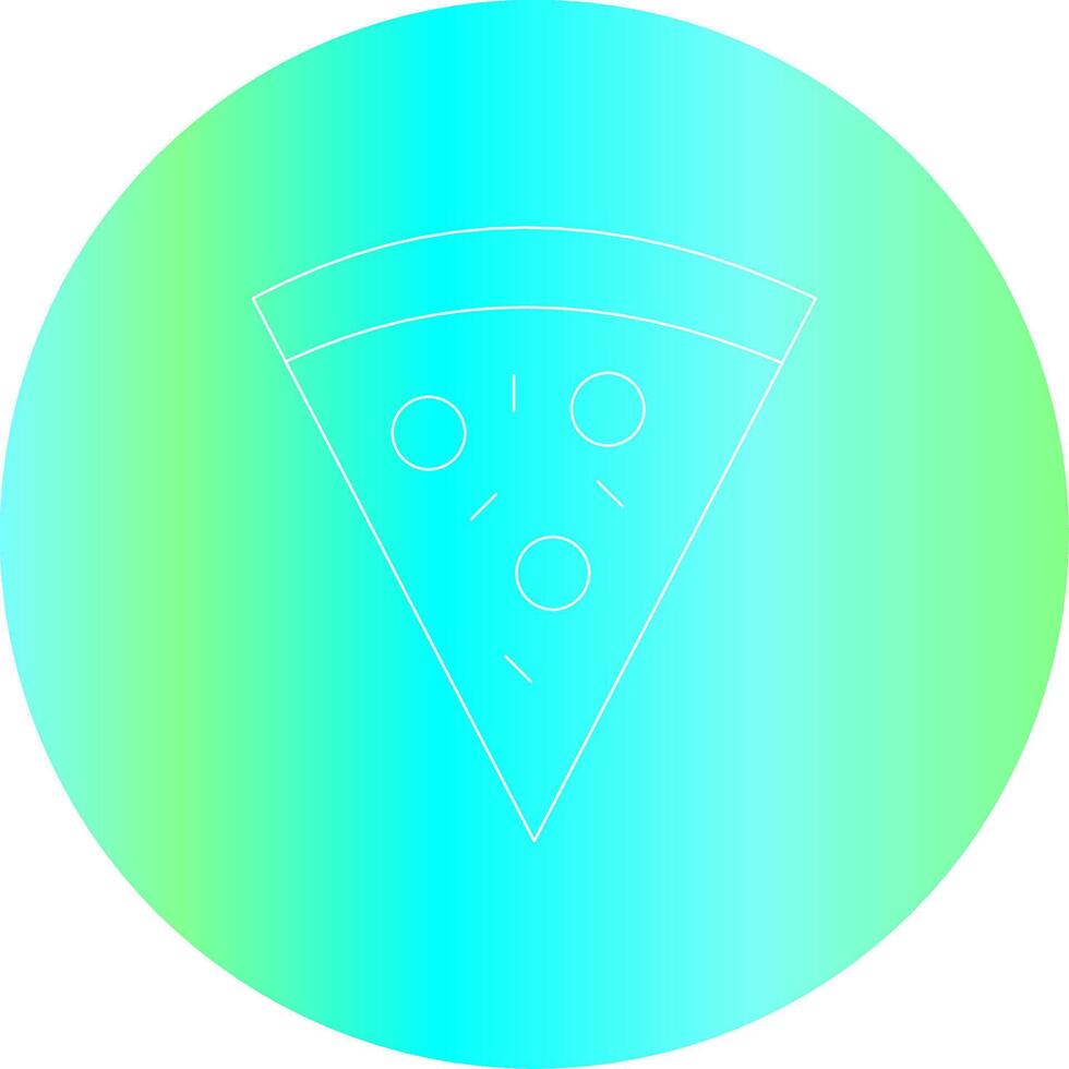 conception d'icône créative pizza vecteur