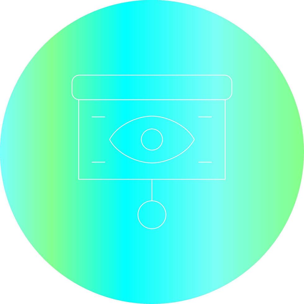 conception d'icône créative de vision vecteur