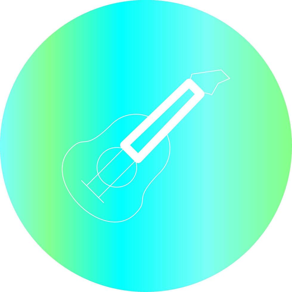 conception d'icône créative de guitare vecteur