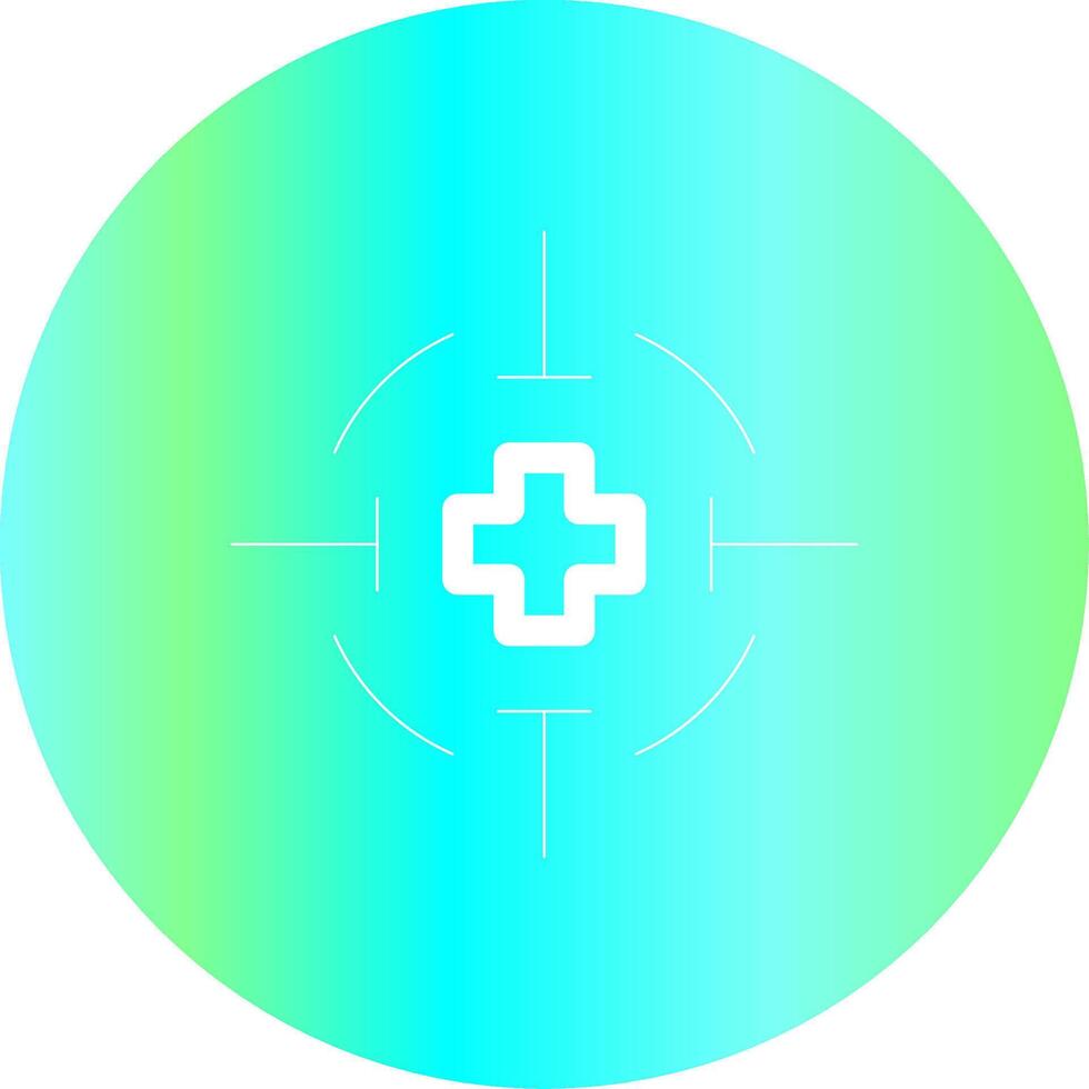 conception d'icône créative cible vecteur