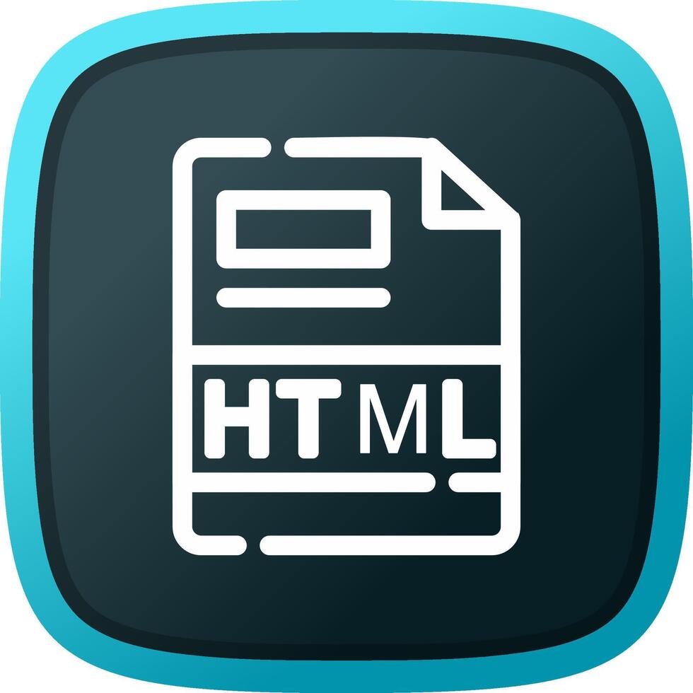 html Créatif icône conception vecteur