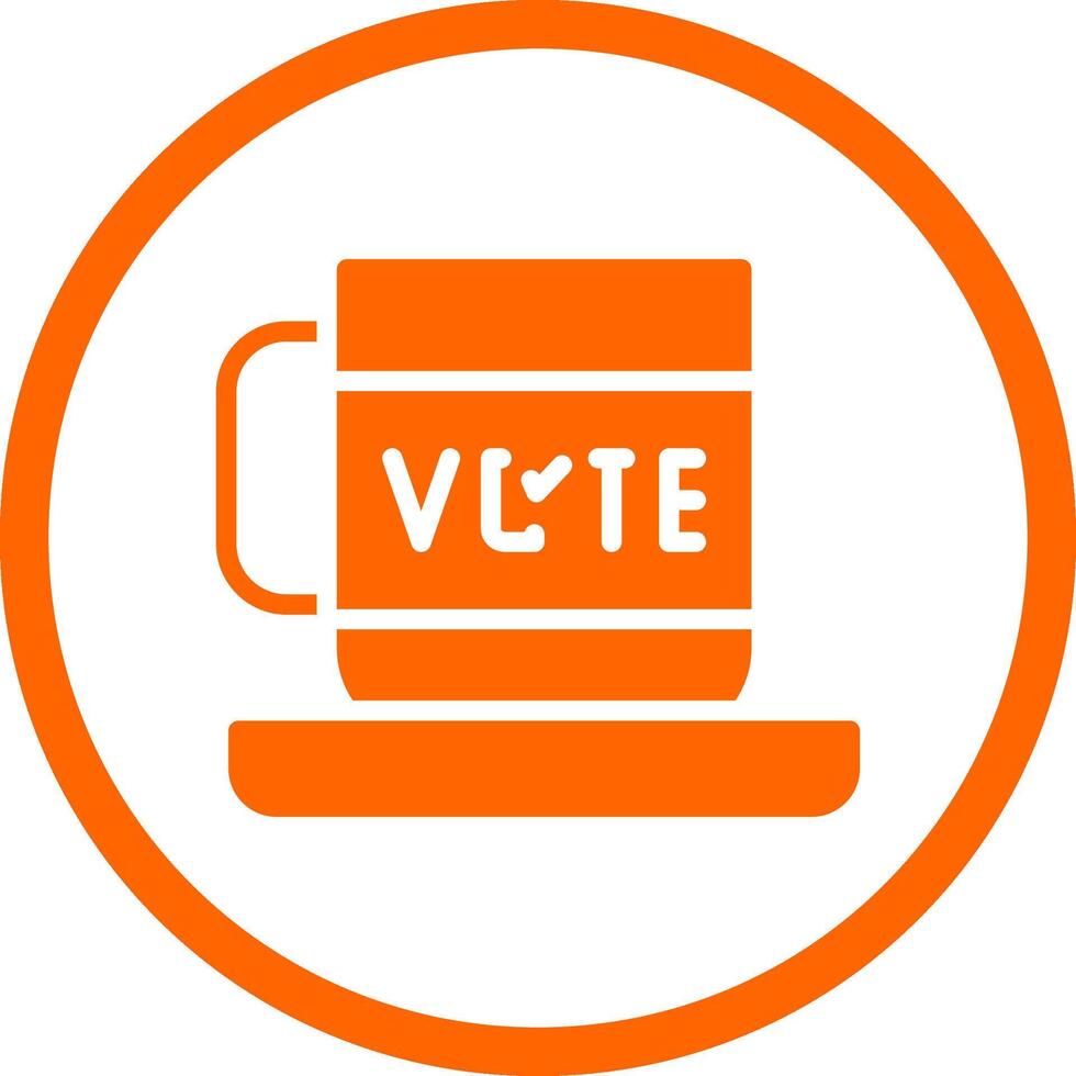 conception d'icône créative tasse vecteur