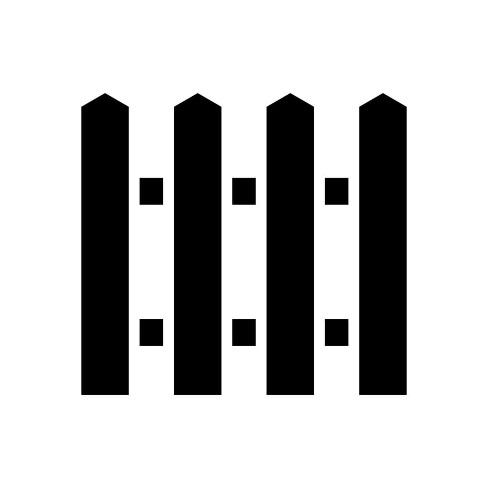 clôture icône symbole vecteur modèle collection