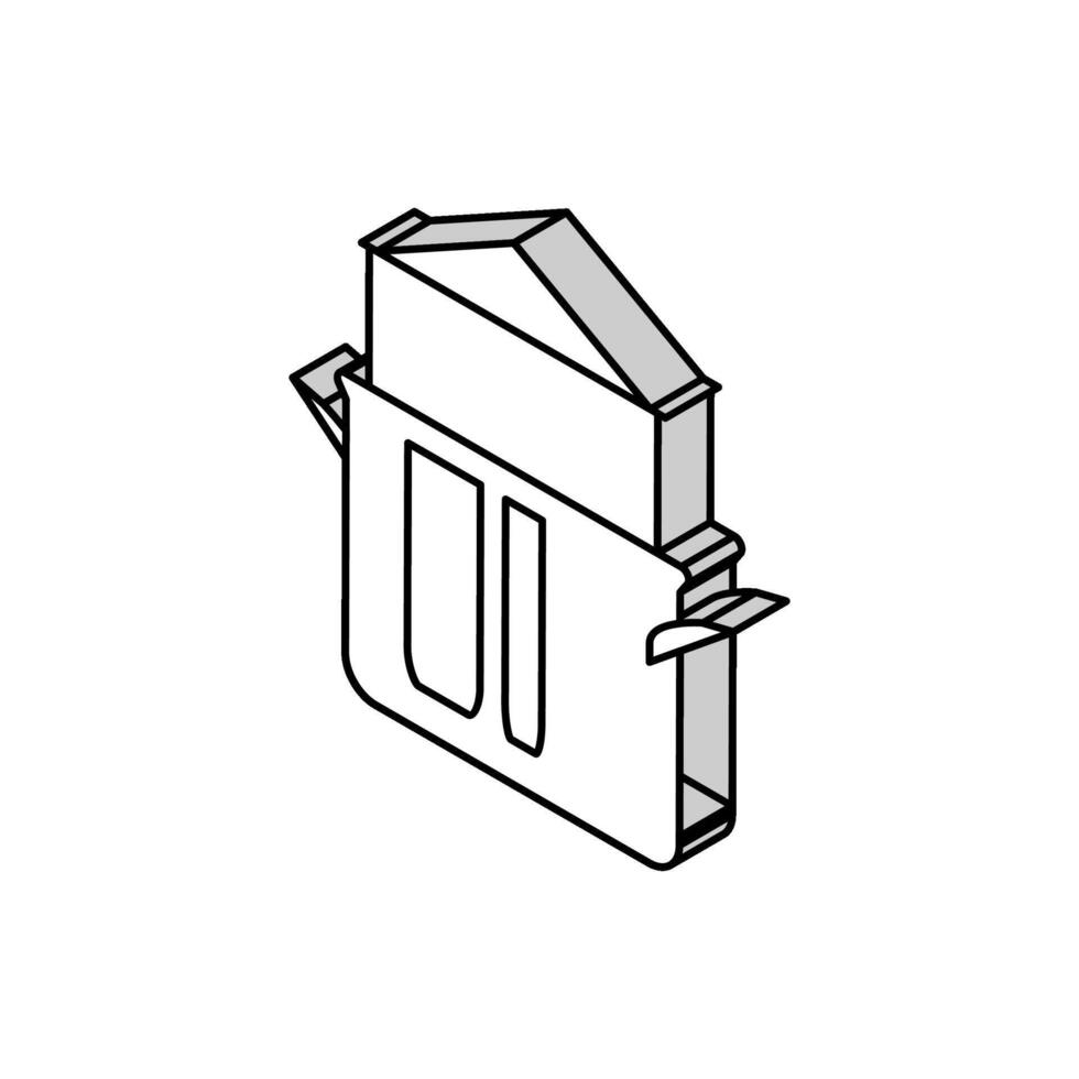 vapeur pot cuisine isométrique icône vecteur illustration