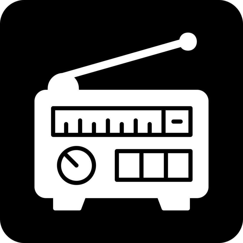 icône de vecteur radio