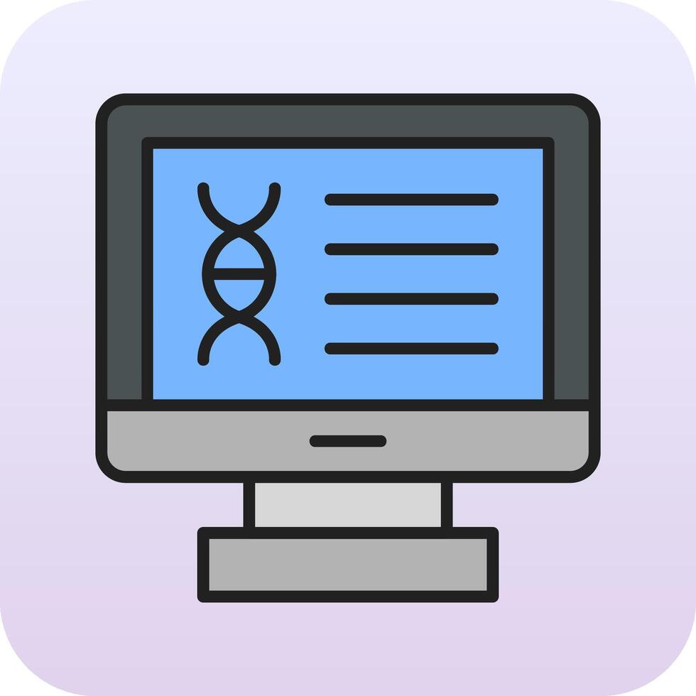 chromosome vecteur icône