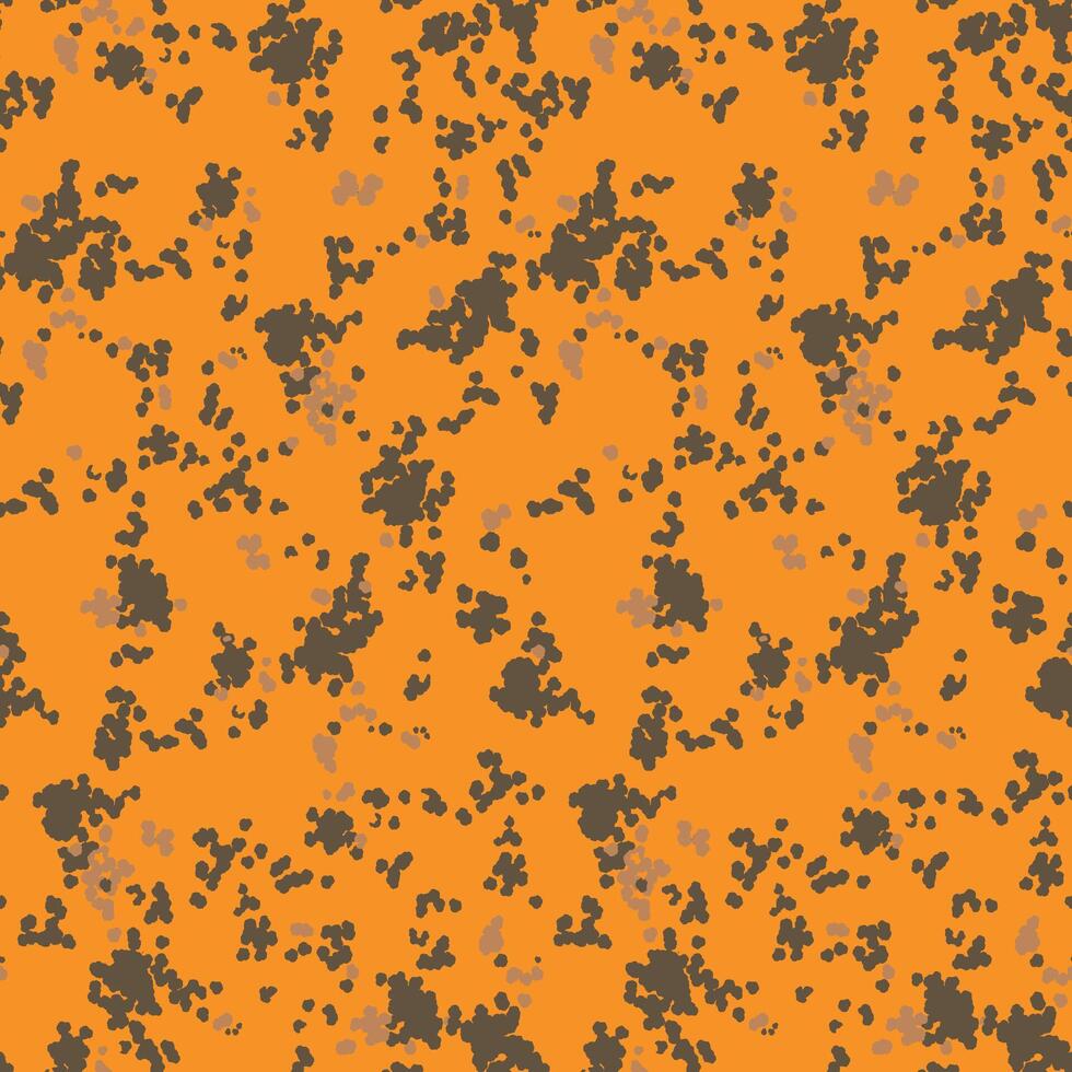 un Orange et gris camouflage modèle vecteur