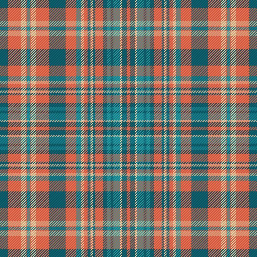 motif à carreaux tartan avec texture et couleur chaude. vecteur