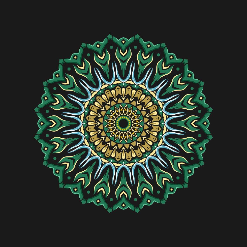 mandala modèle art Contexte gratuit vecteur