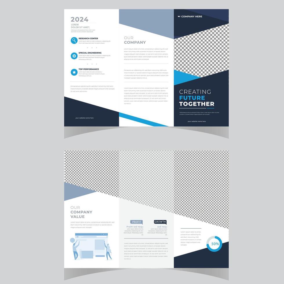 affaires commercialisation tri plier brochure conception, entreprise affaires tri plier brochure modèle conception. numérique commercialisation agence tri plier brochure conception. vecteur