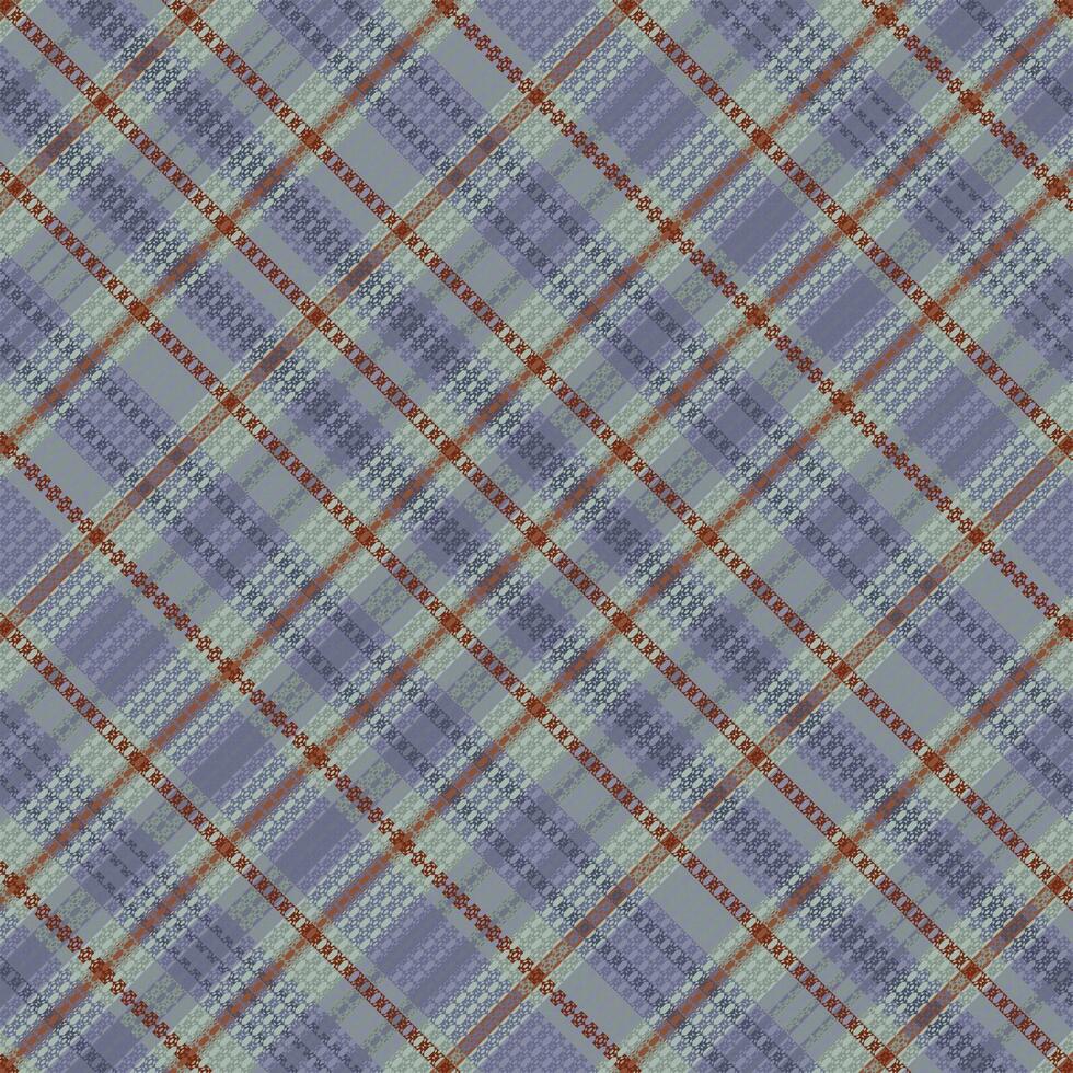 motif à carreaux tartan avec texture et couleur chaude. vecteur