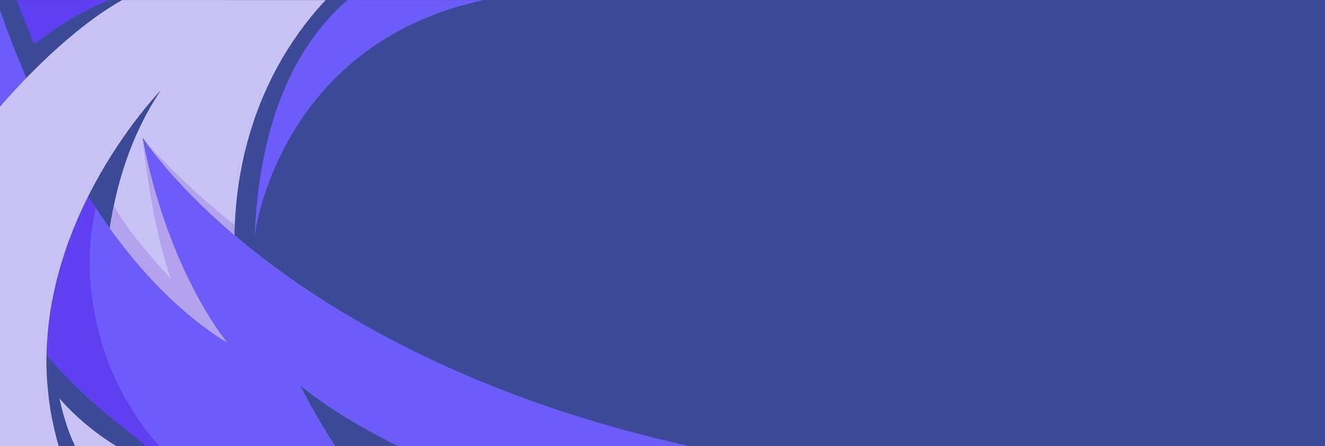 des sports Contexte bannière avec abstrait forme bannière conception modèle dans bleu Couleur vecteur