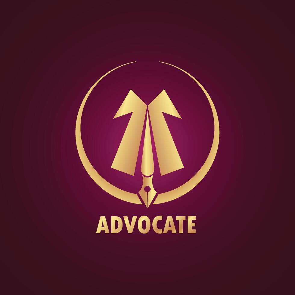 logo pour avocat vecteur