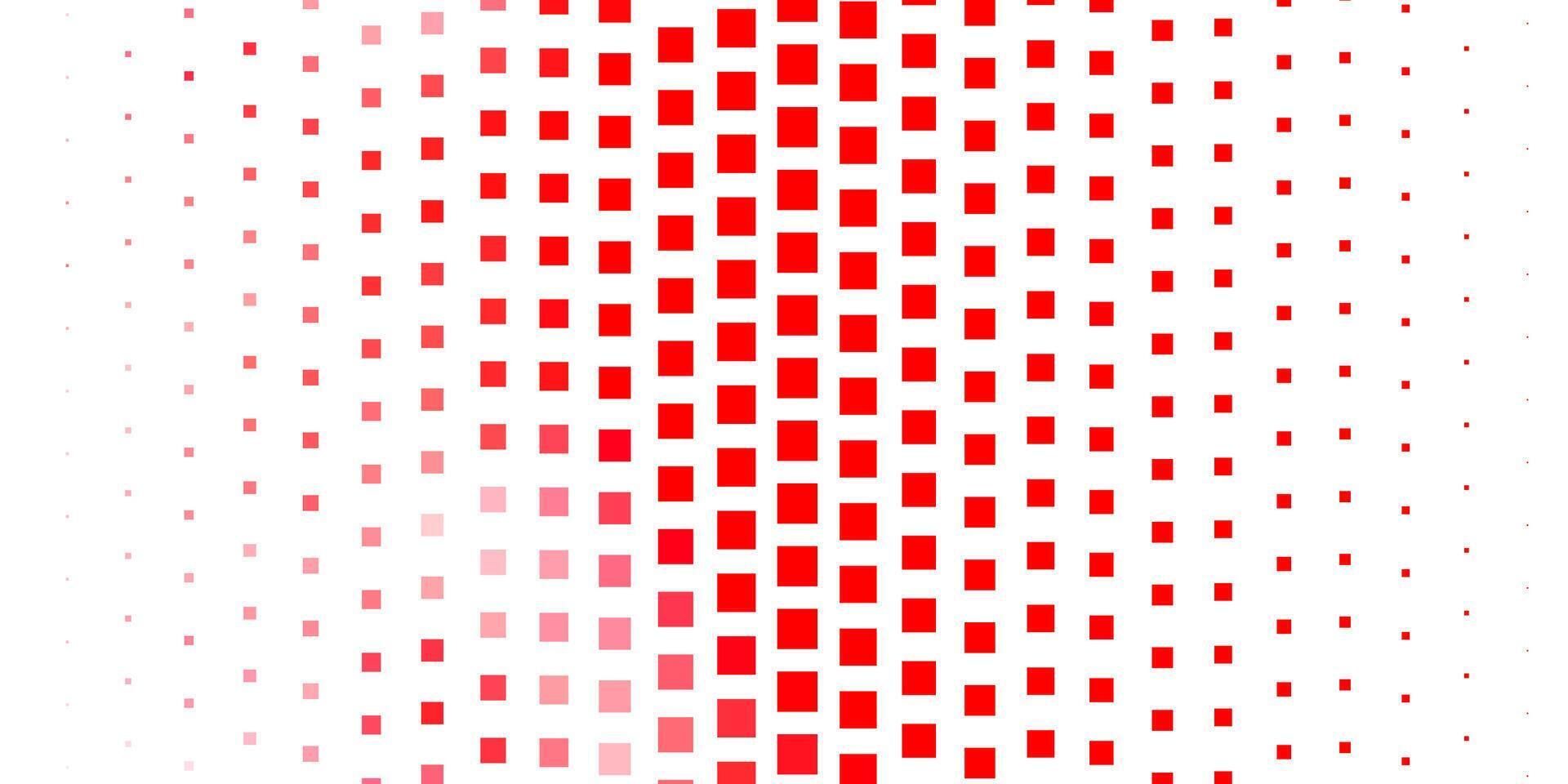 texture de vecteur rouge clair dans un style rectangulaire.