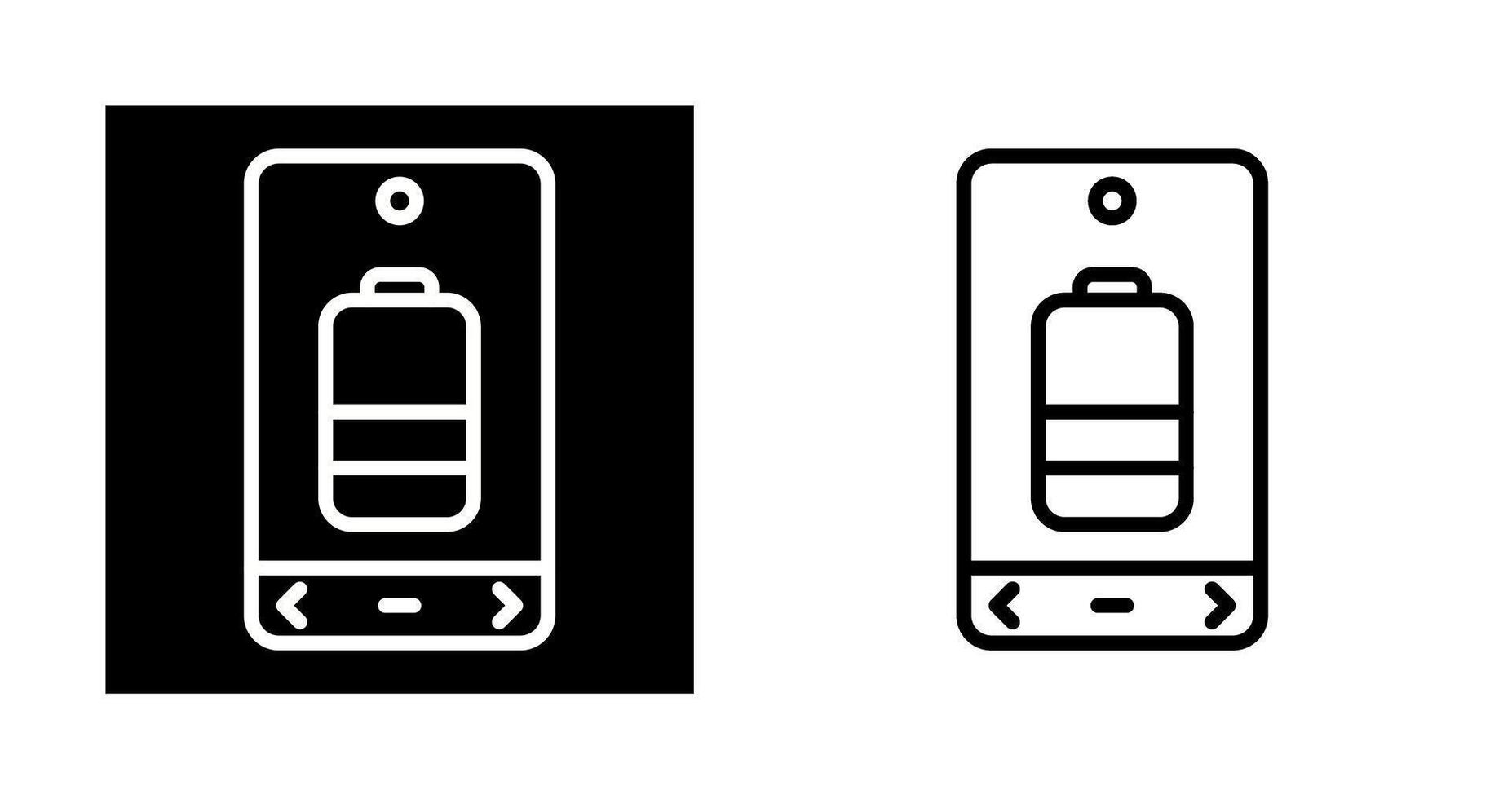 icône de vecteur de batterie