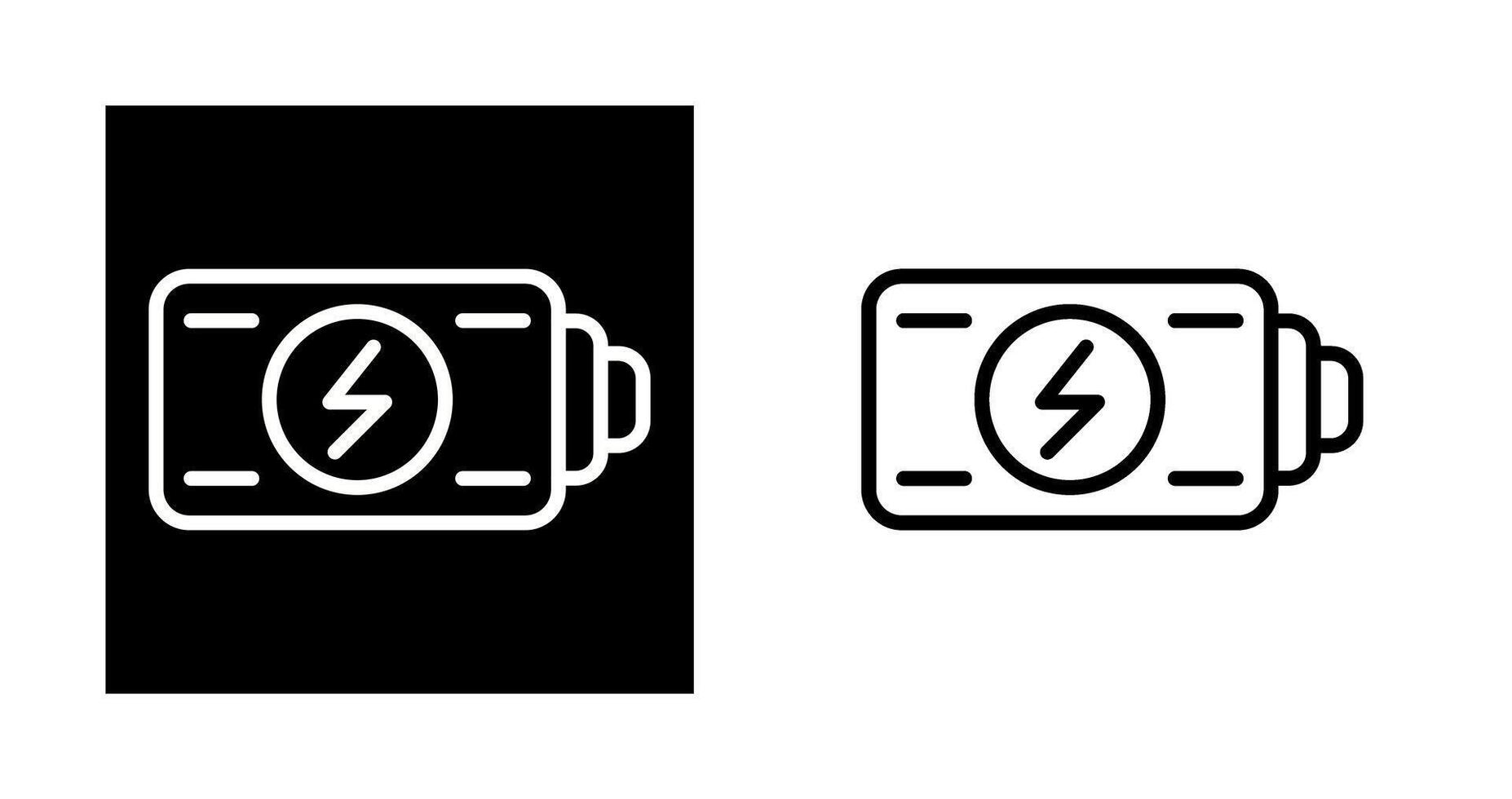 icône de vecteur de batterie