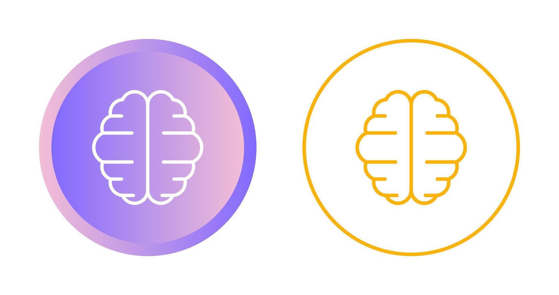 icône de vecteur de cerveau