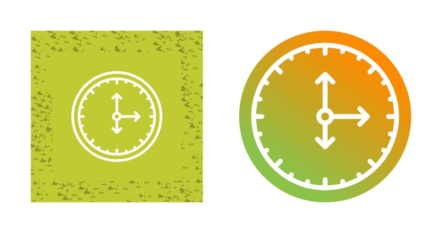 icône de vecteur d & # 39; horloge