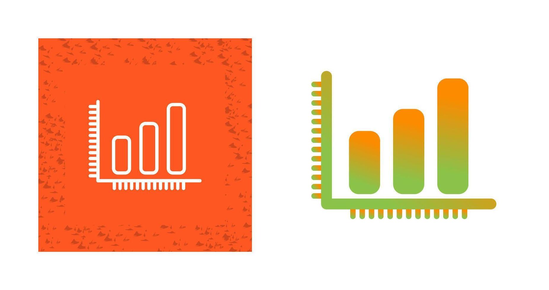 icône de vecteur de graphique à barres