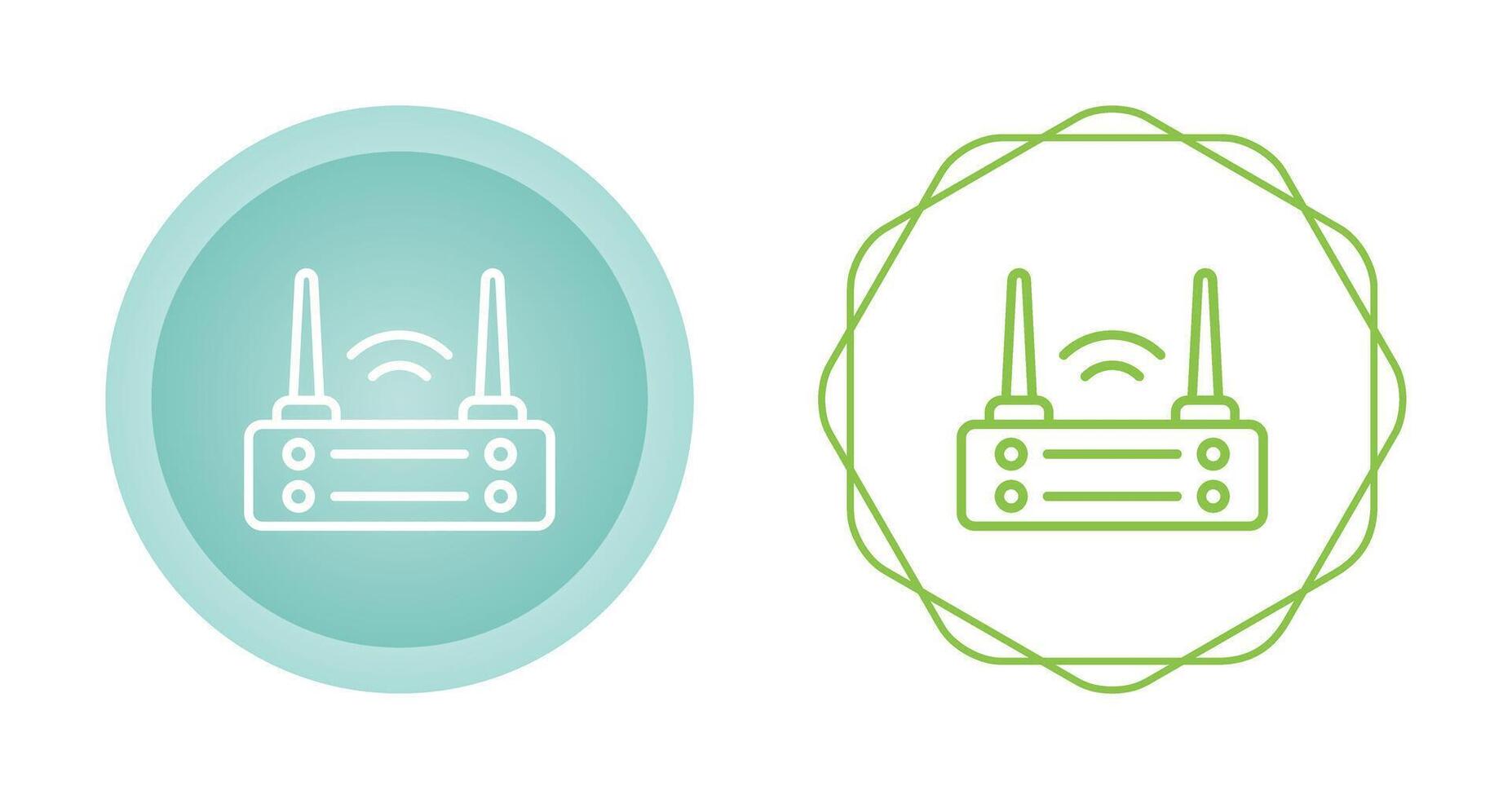 icône de vecteur de routeur