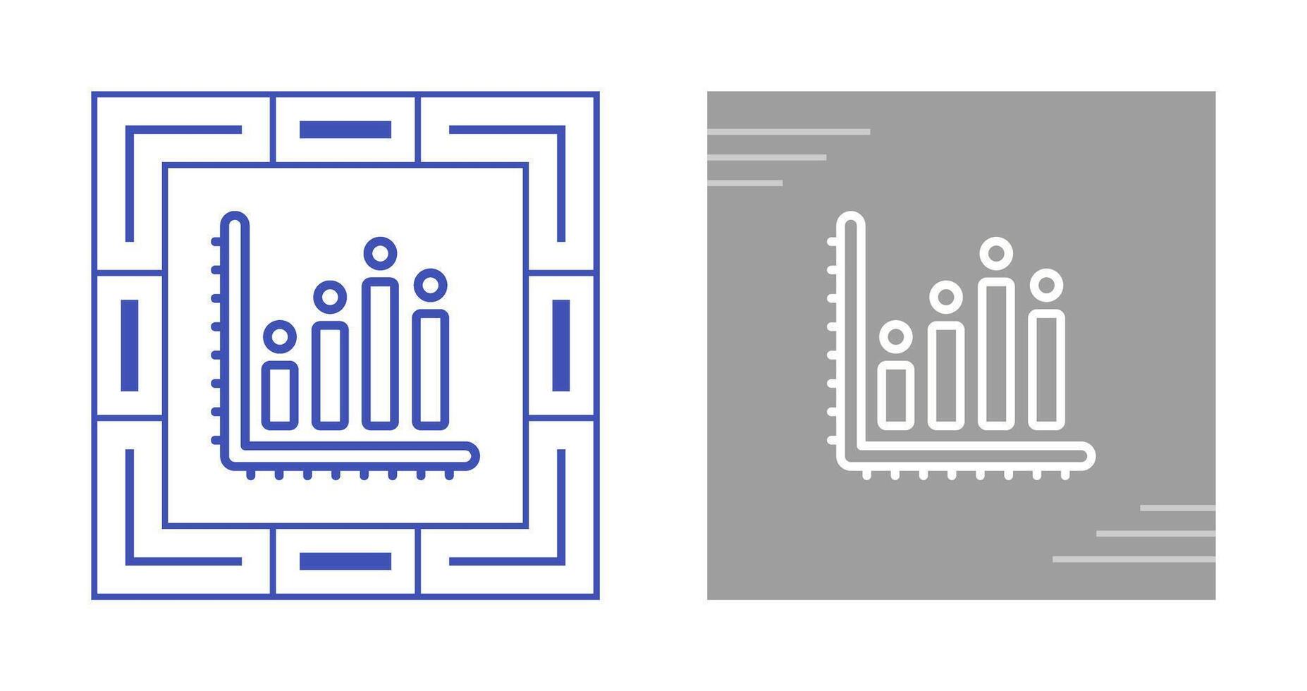 icône de vecteur de graphique à barres