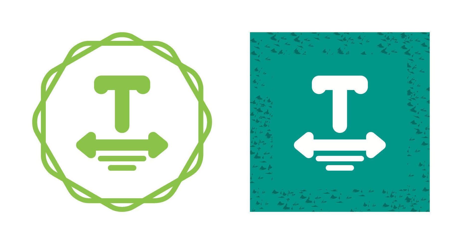 icône de vecteur de texte