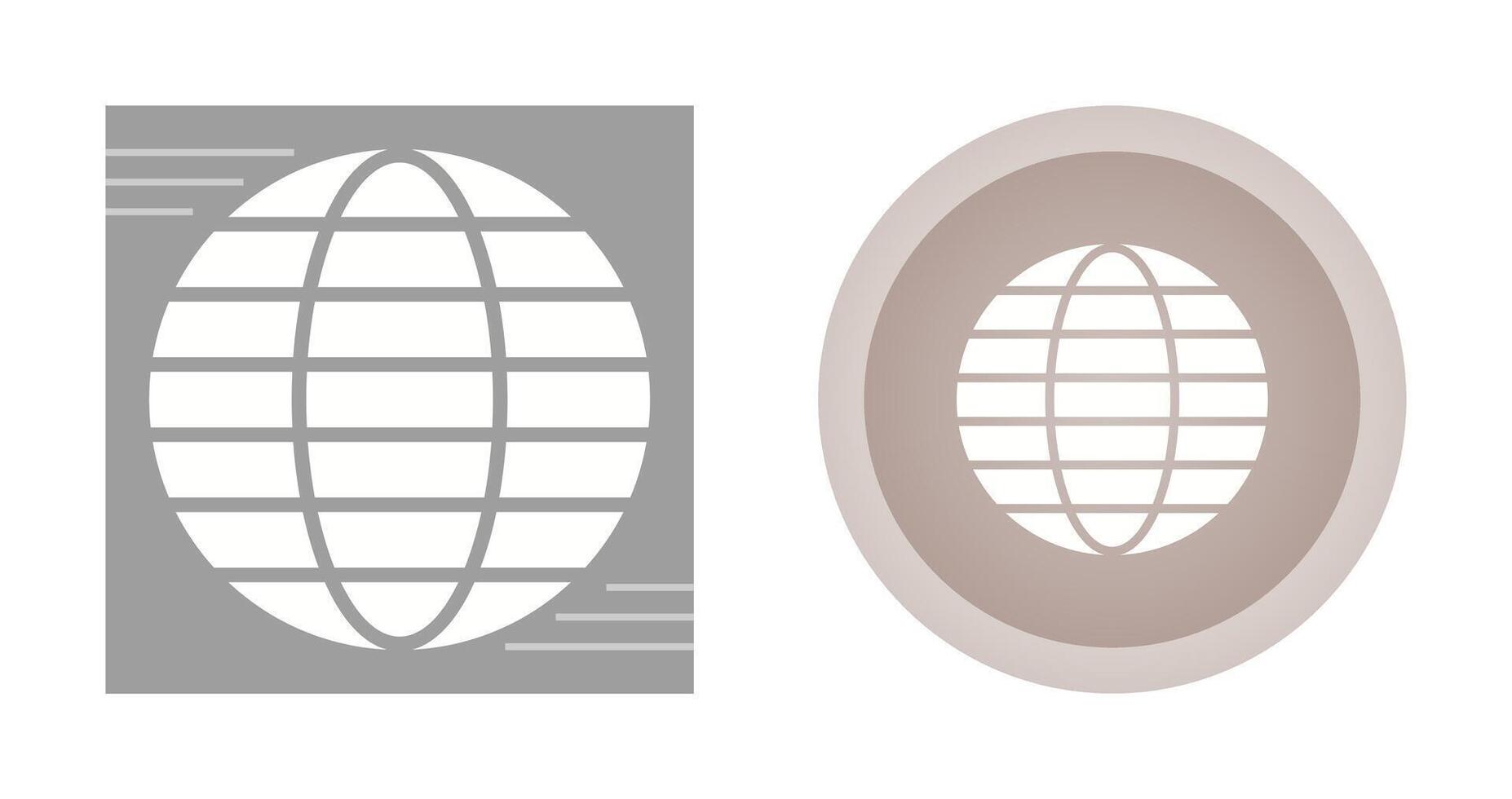 icône de vecteur de globe