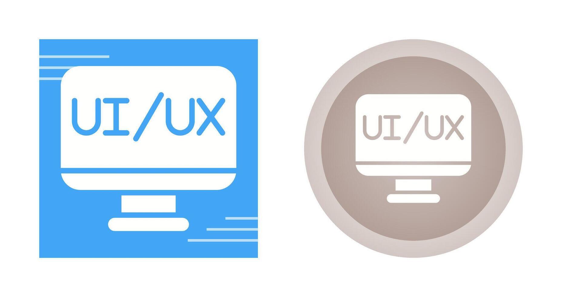 ux ui vecteur icône