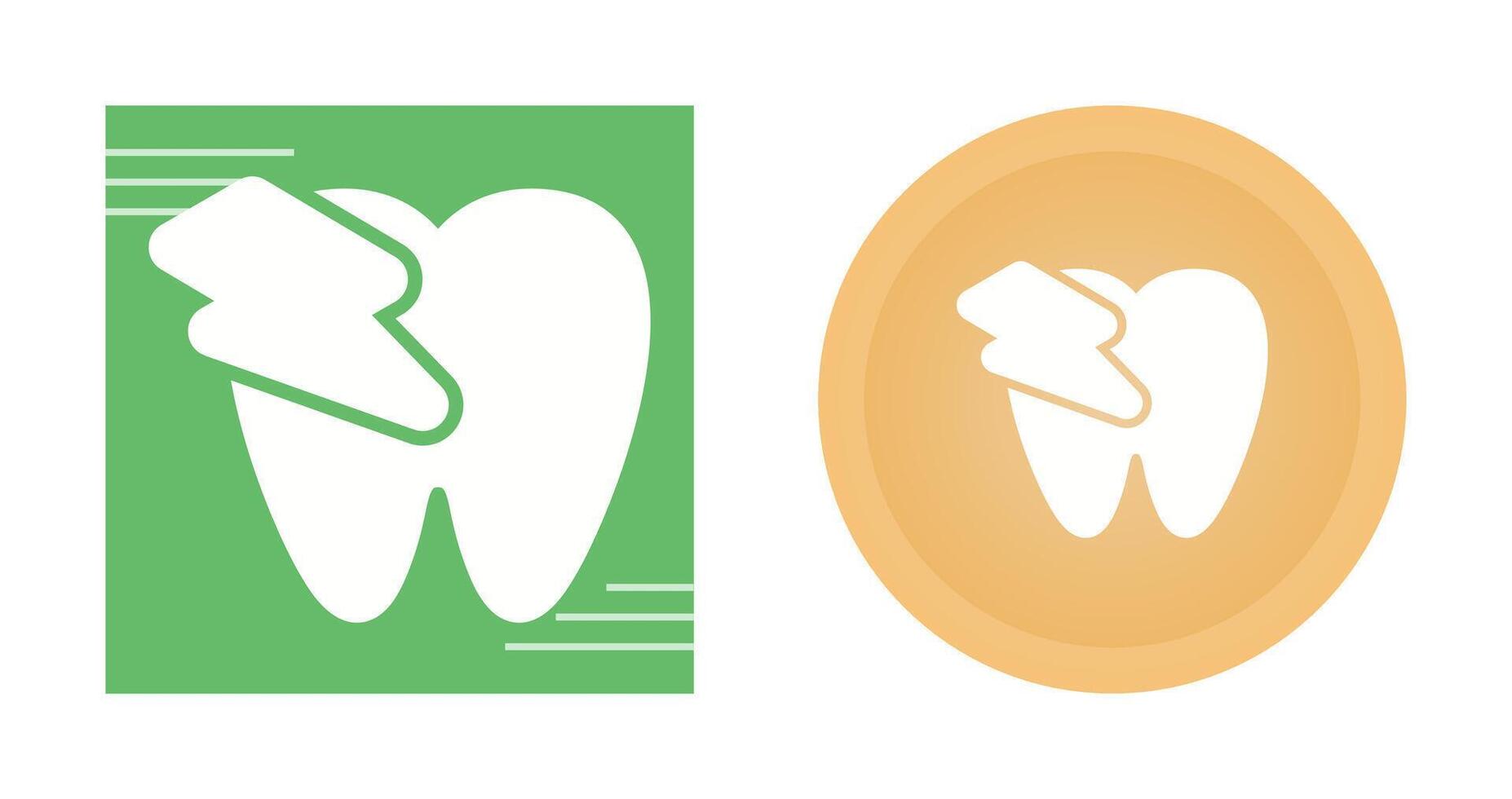 icône de vecteur de maux de dents