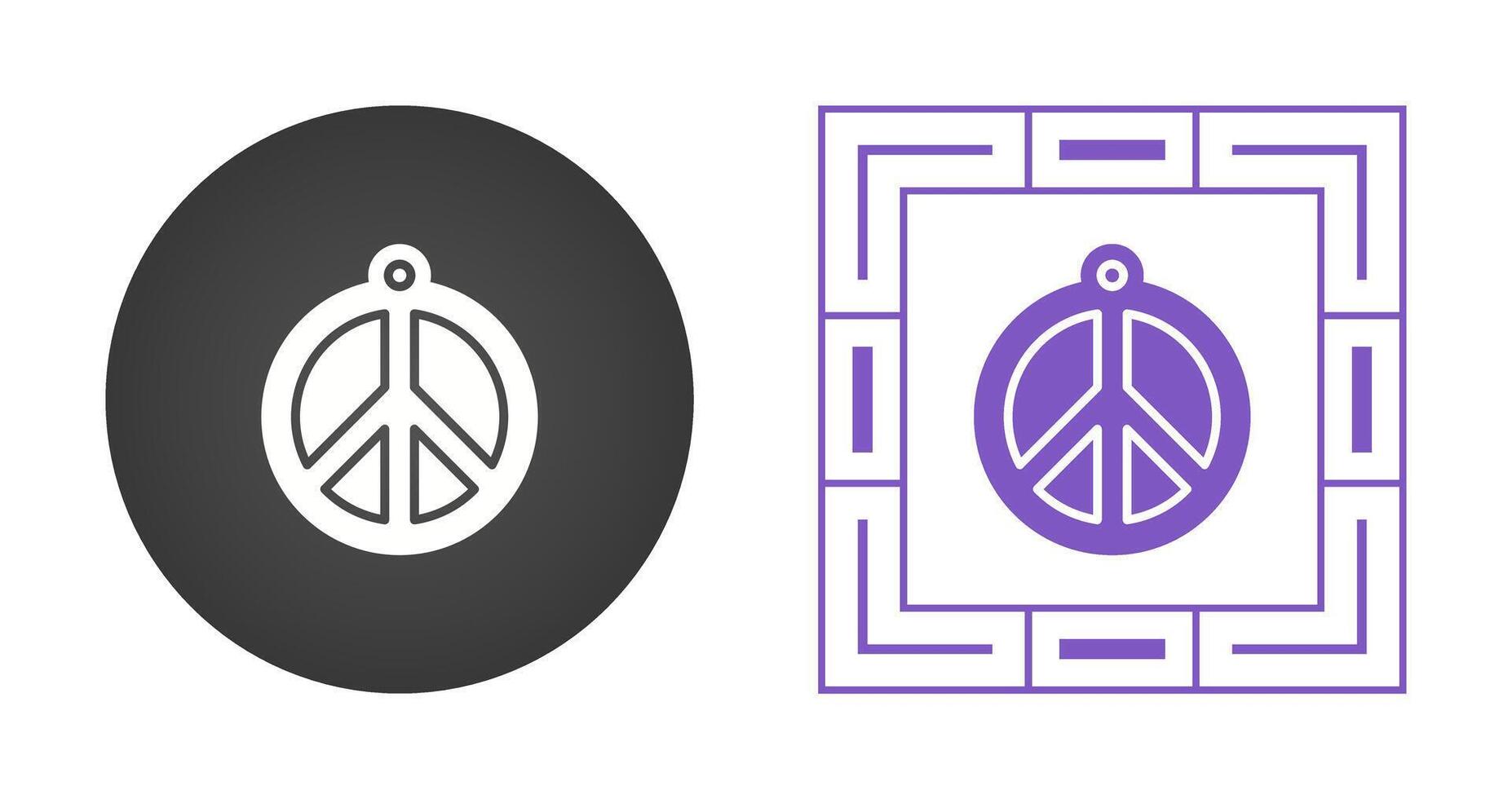 paix symbole vecteur icône