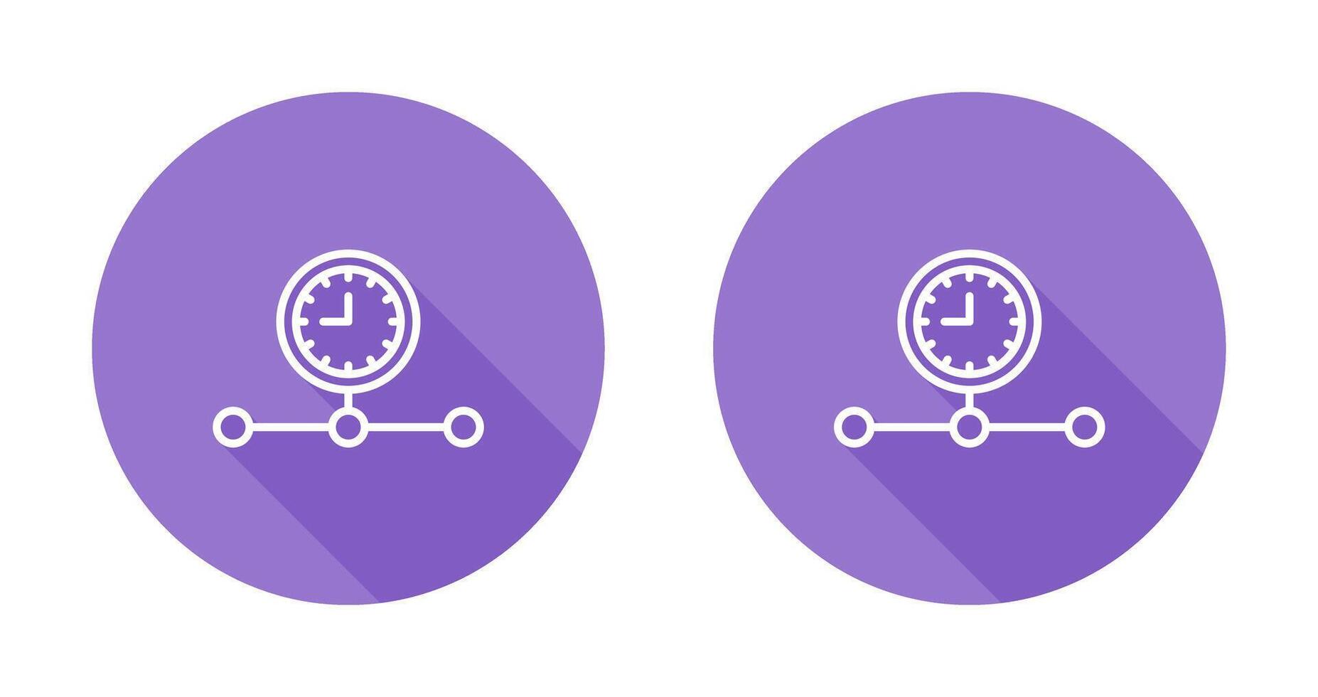 icône de vecteur de chronologie