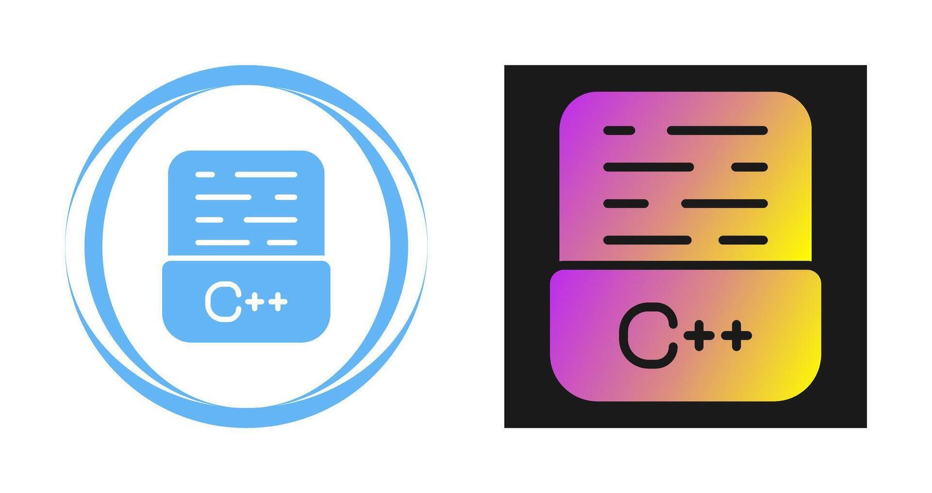 icône de vecteur de langage de programmation