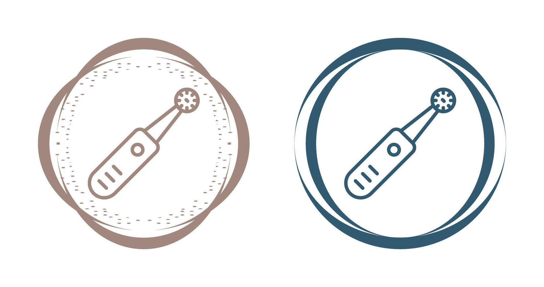 électrique brosse à dents vecteur icône